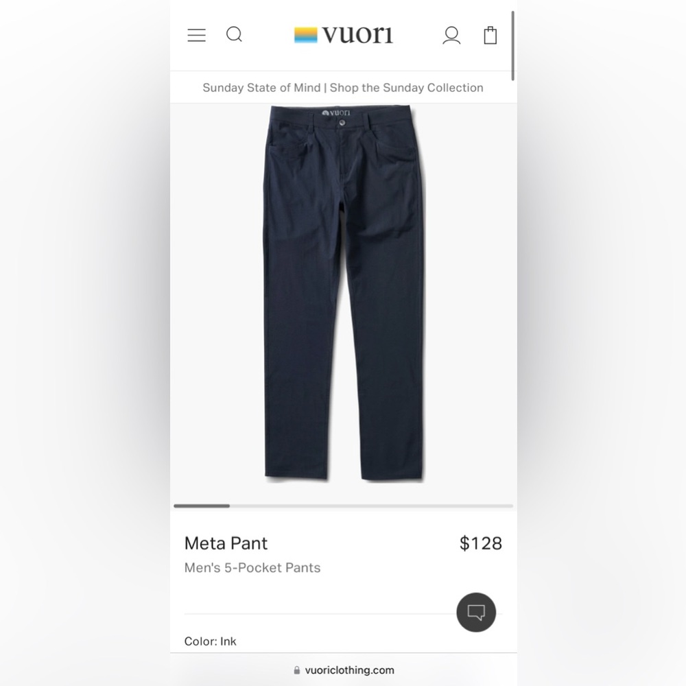 Vuori meta pant 30w